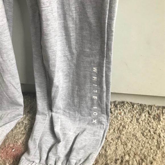 White fox boutique grey sweats - Picture 2 of 3